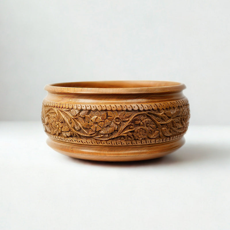 Artisan Carved Bowl